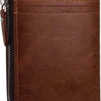 Zipper Bifold Wallet